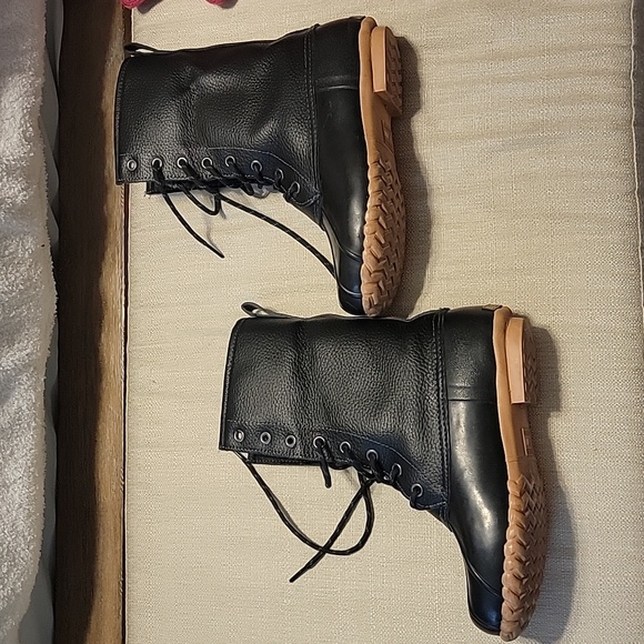 Eastland Black Waterproof Rain Boots Duck Boots - Picture 2 of 8